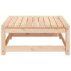vidaXL Footstool Natural Pine Solid Pinewood 27.6 x 27.6 in Modular