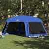 vidaXL Pool Tent with Removable Fly & Mesh Walls Azure Blue 263.8x232.3"