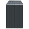 vidaXL Wheelie Bin Storage for Triple Bins Anthracite 85"x31.9"x45.3" Steel