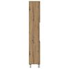 vidaXL Bathroom Cabinet Artisan oak Engineered wood Tall