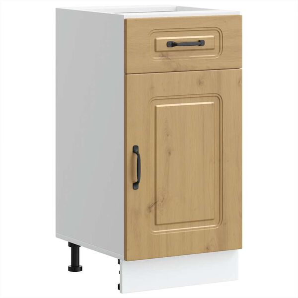 vidaXL Kitchen Base Cabinet Artisan Oak Engineered Wood Medium