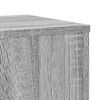 vidaXL Plant Stand Set of 2 Grey Sonoma Engineered wood