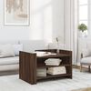 vidaXL Coffee Table Brown Oak Engineered Wood Coffee Table Rectangular