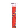 vidaXL Boat Rope Red 0.71 " 328.1 ' Polypropylene