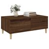 vidaXL Coffee Table Brown Oak Engineered Wood Medium Coffee Table