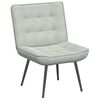 vidaXL Relaxing Chair With Footstool Light Grey