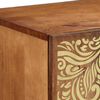vidaXL Sideboard Brown 35.43 x 12.99 x 29.53 in Solid Mango Wood