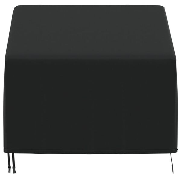 vidaXL Garden Chair Cover Set of 2 Black