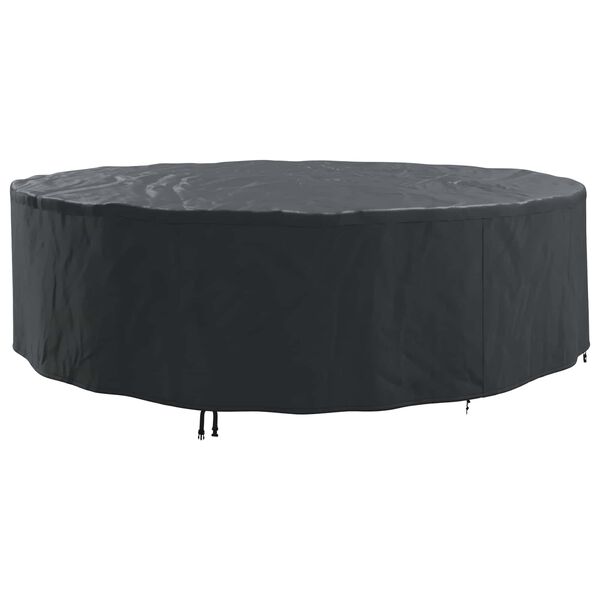 vidaXL Outdoor Furniture Cover Black 320 x 320 x 71 cm 210D fabric