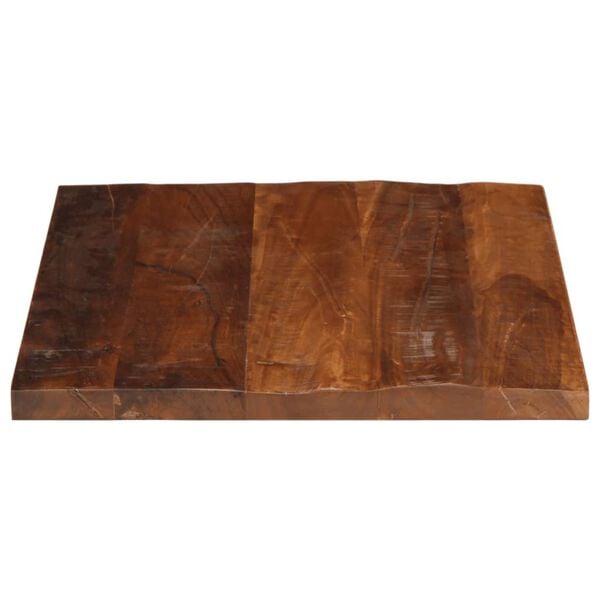 vidaXL Table Top 23.6"x19.7"x1" Rectangular Solid Wood Reclaimed