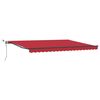 vidaXL Awning Fabric with Red 177.17 x 137.80 in Polyester