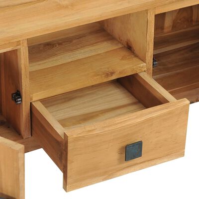 vidaXL TV Cabinet 47.2"x12.6"x17.7"Solid Teak Wood