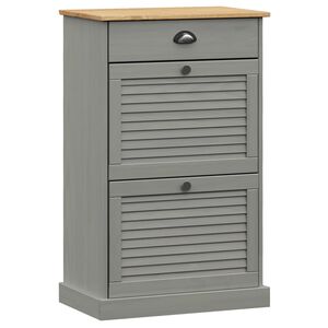 vidaXL Shoe Cabinet Grey