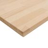 vidaXL Kitchen Worktop Natural Solid oak wood 15.7 x 25.0 in Durable
