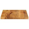 vidaXL Table Top 23.6"x19.7"x1" Rectangular Solid Wood Mango
