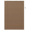 vidaXL Window Blind Geometric Brown 59.1" x 86.6" bamboo