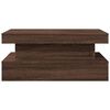 vidaXL Coffee Table Brown Oak Engineered Wood 35.4 x 19.7 x 15.7 in
