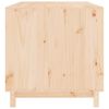 vidaXL Dog House Natural Wood Solid Pine Wood Medium Durable Dog House