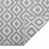 vidaXL Patio Carpet ARAKIL Grey 47.2x70.9" PP