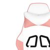 vidaXL Gaming Chair White and Pink