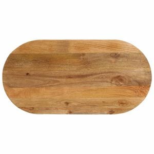vidaXL Table Top Oak Solid Mango Wood 47.2 x 19.7 in Durable Table Top