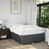 vidaXL Bed Frame Dark Gray