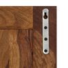 vidaXL Coat Rack Acacia wood with natural grain patterns