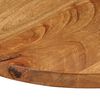 vidaXL Table Top Ø 15.7"x1" Round Solid Wood Mango