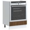 vidaXL Oven Cabinet Brown oak Engineered wood Compact and space-saving