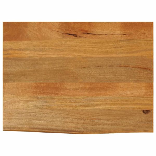 vidaXL Table Top Oak Solid mango wood with oak finish 27.6 x 23.6 x 1.5 in