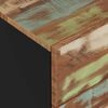 vidaXL Bedside Cabinet Multicolor Reclaimed wood, engineered wood, metal
