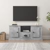 vidaXL TV Cabinet Concrete grey Engineered wood 39.4 in TV Cabinet