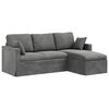 vidaXL Sofa Dark Grey