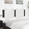 vidaXL Headboard Cushion Black and white