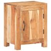 vidaXL Bedside Cabinet Natural Wood Solid Acacia Wood Small