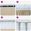 vidaXL Velvet Curtains 2 pcs Cream 68.90 x 55.12 in Velvet