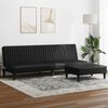 vidaXL Sofa Set Black