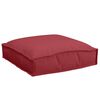 vidaXL Cushion 6 pcs Wine Red 15.75 x 15.75 x 3.15 in Oxford Fabric