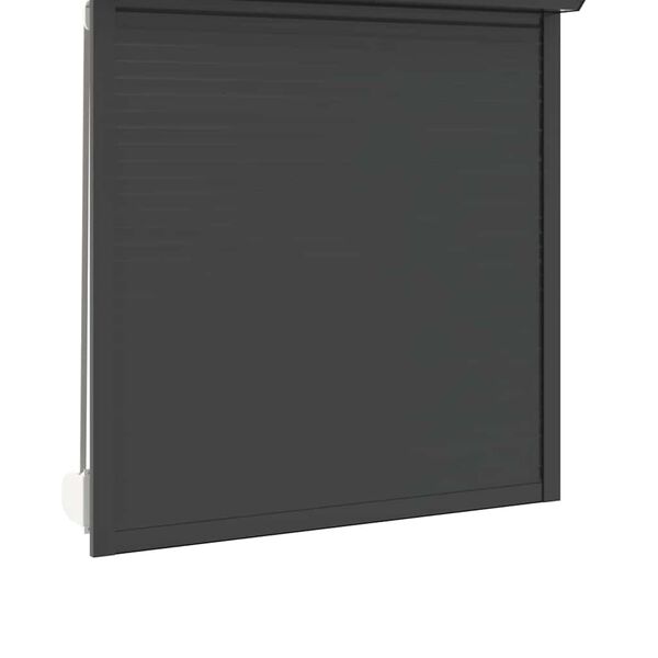 vidaXL Roller Shutter Aluminium 51.2x55.1" Anthracite