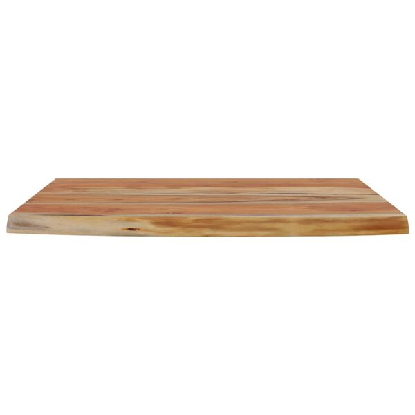 vidaXL Wall Shelf Natural Wood Solid Acacia wood Medium Durable