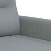 vidaXL Sofa Set Light Grey