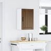 vidaXL Kitchen Wall Cabinet Brown Oak Engineered Wood Small