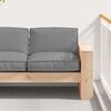 vidaXL Pallet Cushion for suitable for Seat Gray 31.5" x 31.5" x 4.7