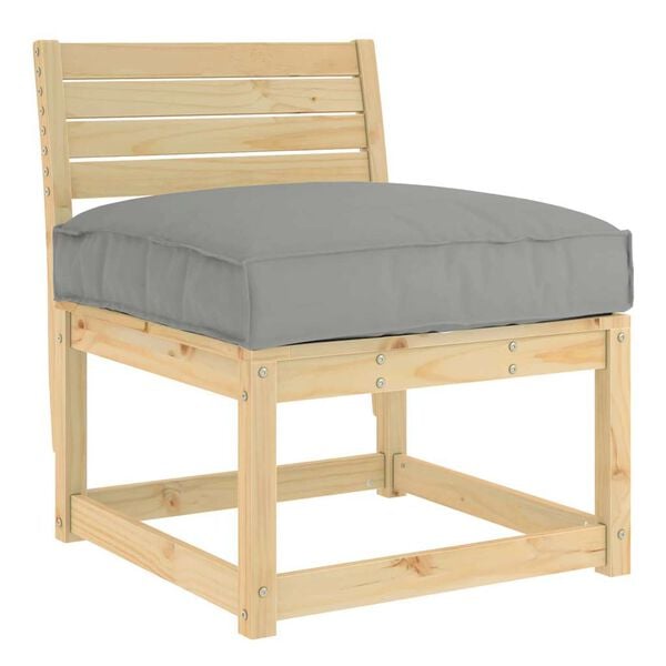 vidaXL Pallet Cushion for suitable for Seat Taupe 31.5" x 31.5" x 4.7
