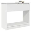 vidaXL Console Table White Engineered wood Medium Console Table