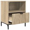vidaXL Bedside Table Sonoma oak 49 x 36 x 61 cm Engineered wood