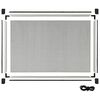 vidaXL Insect Screen White Aluminum frame, Fiberglass mesh with PVC coating