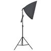 vidaXL Studio LIghting Kit with Backdrops & Softboxes