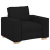 vidaXL Sofa Chair Black 23.6 " Fabric