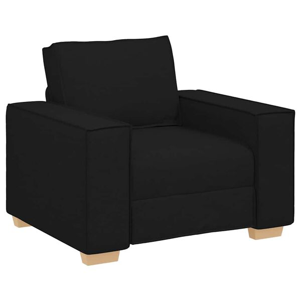 vidaXL Sofa Chair Black 23.6 " Fabric